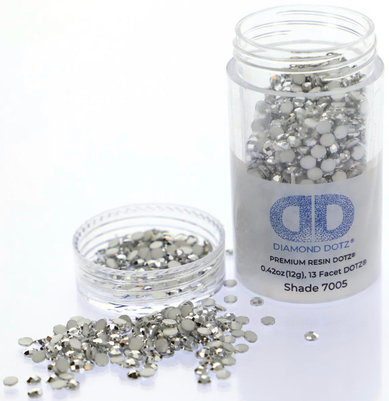 Diamond Dotz Freestyle Gems 2,8 mm 12 g metallic zilver 7005